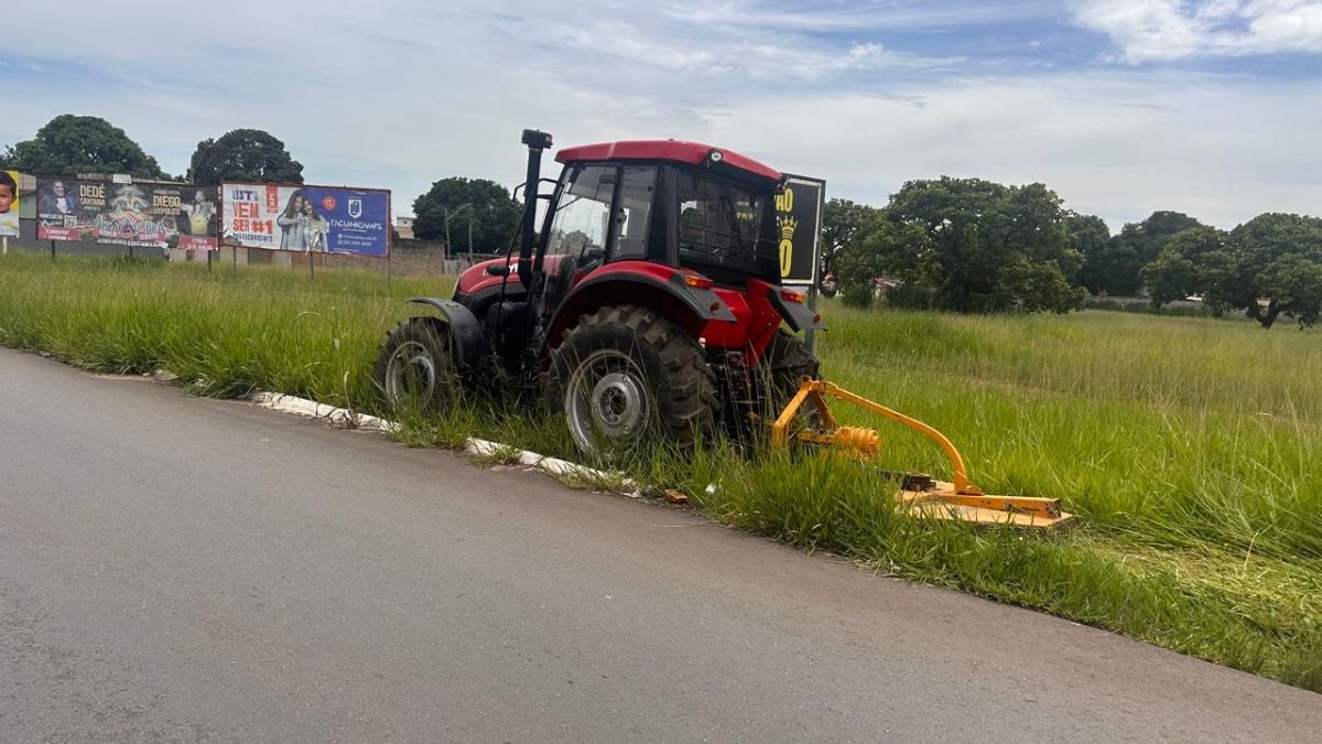 Prefeitura de Goiânia inicia força-tarefa de roçagem e poda para conter mato alto